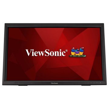   ViewSonic TD2423 / 24"/ IR Touch/ VA / 16:9/ 1920x1080/ 7ms / 250cd/m2 / DVI / HDMI/ VGA / USB/ Repro / Stojalo za knjige