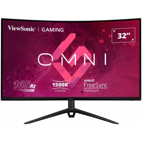 ViewSonic VX3218-PC-MHDJ OMNI /32" ukrivljen/VA/16:9/1920x1080/ 165Hz/ 1ms/ 300cd/m2 /2xHDMI /DP / Repro / nastavitev višine