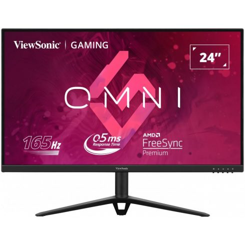 ViewSonic VX2428J OMNI /24"/IPS/16:9/1920x1080 / 165Hz/0,5ms/ 250cd/m2 / Freesync premium / 2xHDMI/DP/repro/r nastavitev višine