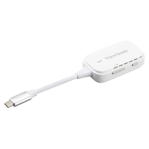 Komplet za brezžični prenos slike ViewSonic WPD-700 USB-C na HDMI