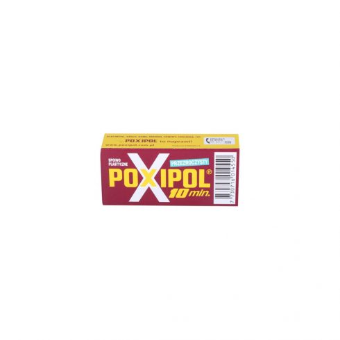 Lepilo "poxipol" 16g/14ml prozorno (2* tube: a5g/7ml, b8g/7ml v prahu)