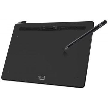   Adesso CYBERTABLET K10/ grafična tablica 10” x 6”/ 8192 stopenj pritiska/ 6 programabilnih gumbov/ drsno kolesce/ USB-