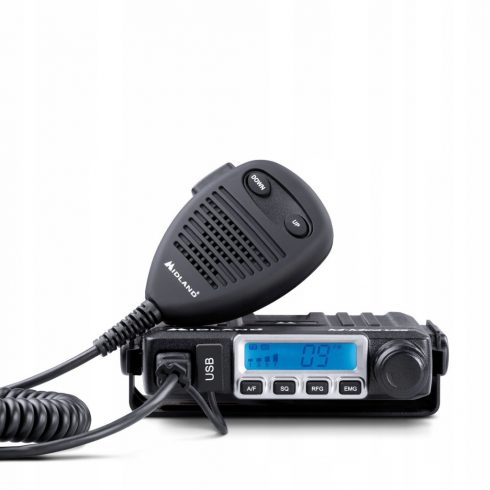 Komplet CB Midland, radio M-Mini + antena LC29