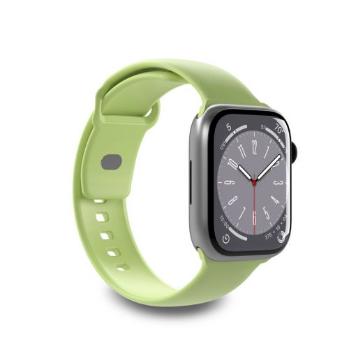 PURO ICON - Elastični pas za Apple Watch 38/40/41 mm (S/M & M/L) (Matcha Green)