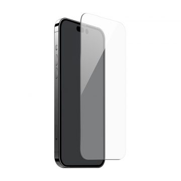   PURO Anti-Bacterial Tempered Glass - Kaljeno zaščitno steklo z antimikrobno zaščito iPhone 15