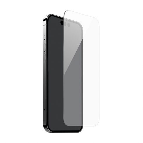 PURO Anti-Bacterial Tempered Glass - Kaljeno zaščitno steklo z antimikrobno zaščito iPhone 15