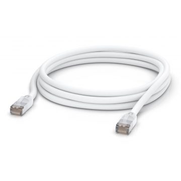   Ubiquiti UISP patch kabel outdoor - outdoor STP, Cat5e, bel, dolžina 3 m