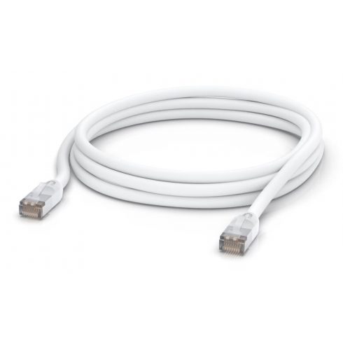 Ubiquiti UISP patch kabel outdoor - outdoor STP, Cat5e, bel, dolžina 3 m