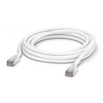   Ubiquiti UISP patch kabel outdoor - outdoor STP, Cat5e, bel, dolžina 5 m