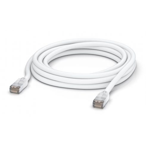 Ubiquiti UISP patch kabel outdoor - outdoor STP, Cat5e, bel, dolžina 5 m