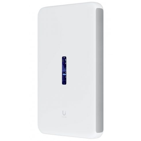 Ubiquiti UniFi Dream Wall - usmerjevalnik, Wi-Fi 6, UniFi OS, 17x GbE, 1x 2,5 GbE, 2x SFP+, 128 GB SSD, PoE++ (PoE proračun 420 W)