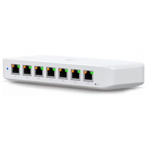 Ubiquiti UniFi Switch Ultra 60W - 8x GbE, 1x PoE++ vhod, 7x PoE+ izhod (PoE proračun 52W)