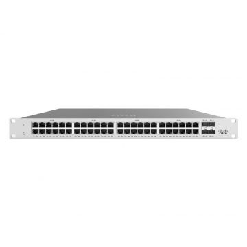   Cisco Meraki MS120-48LP upravljano stikalo v oblaku, 48 x 10/100/1000 (PoE) + 4 x gigabit SFP - namizni,