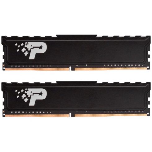 PATRIOT Signature Premium Line 32GB DDR4 2666MHz / DIMM / CL19 / 1.2V / Heat Shield / KIT 2x 16GB