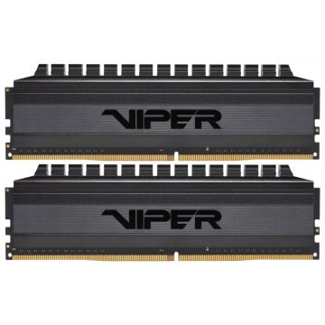   PATRIOT Viper 4 Blackout 8GB DDR4 3000 MHz / DIMM / CL16 / Toplotni ščit / KIT 2x 4GB