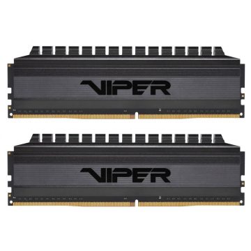   PATRIOT Viper 4 Blackout 64GB DDR4 3600MHz / DIMM / CL18 / 1.35V / Heat Shield / KIT 2x 32GB