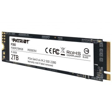   PATRIOT P300 2TB SSD / notranji / M.2 PCIe Gen3 x4 NVMe 1.3 / 2280