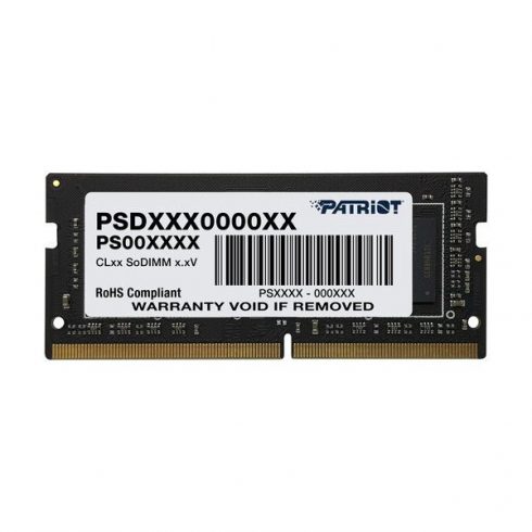 PATRIOT Signature 16GB DDR4 2666MHz / SO-DIMM / CL19 / 1.2V