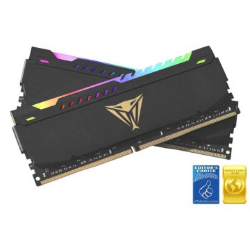   PATRIOT Viper Steel RGB 32GB DDR4 3600MHz / DIMM / CL20 / 1.35V / KIT 2x 16GB