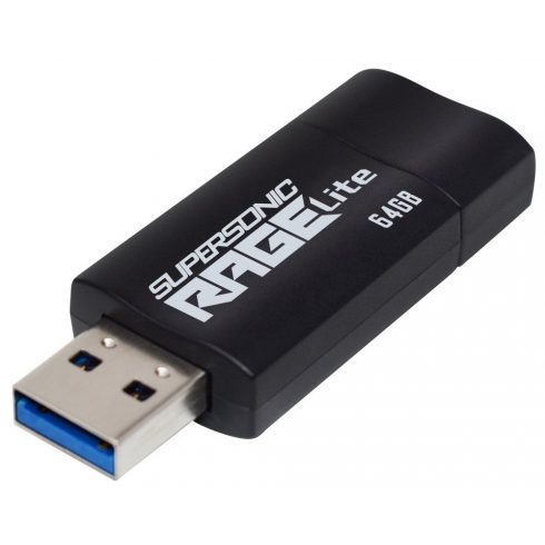 PATRIOT Supersonic Rage Lite 64GB / USB 3.2 Gen 1 / črn