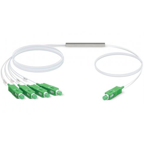 Ubiquiti UFiber Splitter 4 - optični razdelilnik 1:4, 1260-1650 nm, priključki SC/APC, dolžina 1,5 m