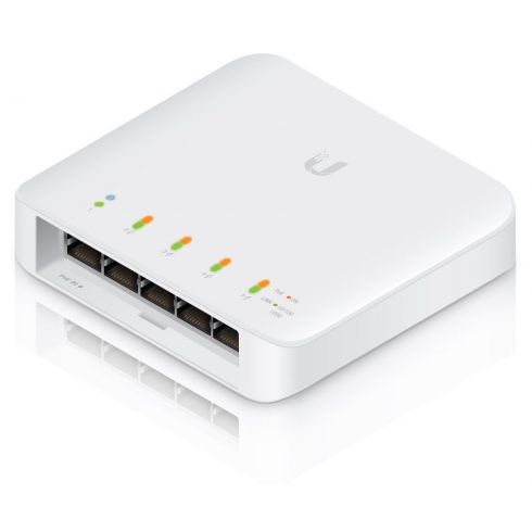 Ubiquiti UniFi Switch Flex - 5x GbE, 1x PoE++ In, 4x PoE Out, zunaj