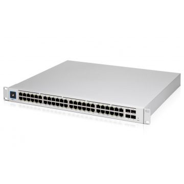   Ubiquiti UniFi Switch Pro 48 PoE - 48x GbE, 4x SFP+, 40x PoE+, 8x PoE++ (PoE proračun 600 W)