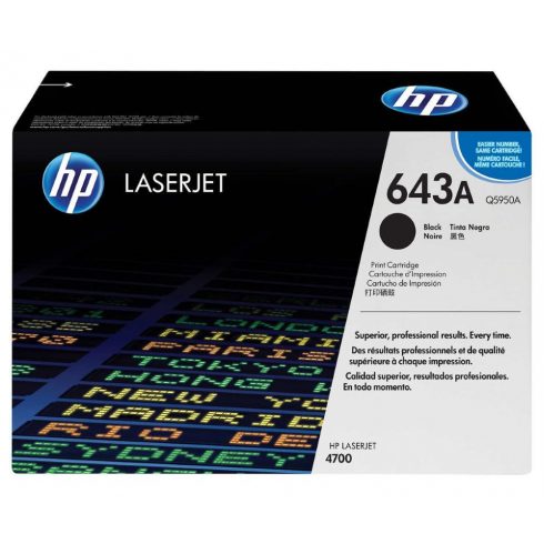 HP črn toner, Q5950A, CLJ 4700 original