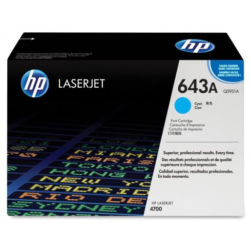 HP barvni toner, Q5951A, cyan CLJ 4700 original