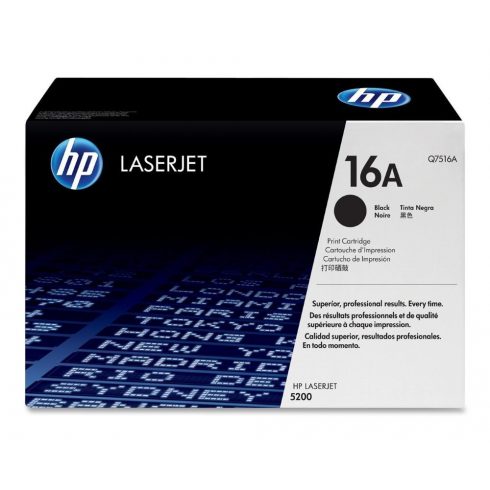 HP toner črn Q7516A original