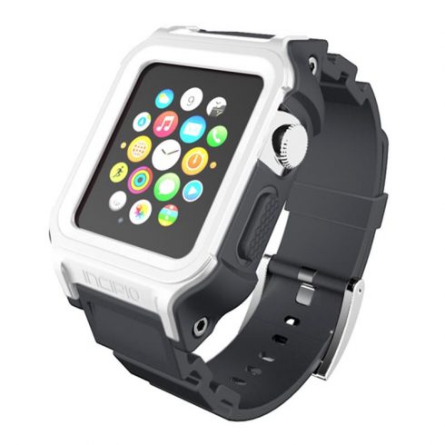 Incipio Octane Band - oklepni pas za Apple Watch 38/40/41 mm (bel/siv)