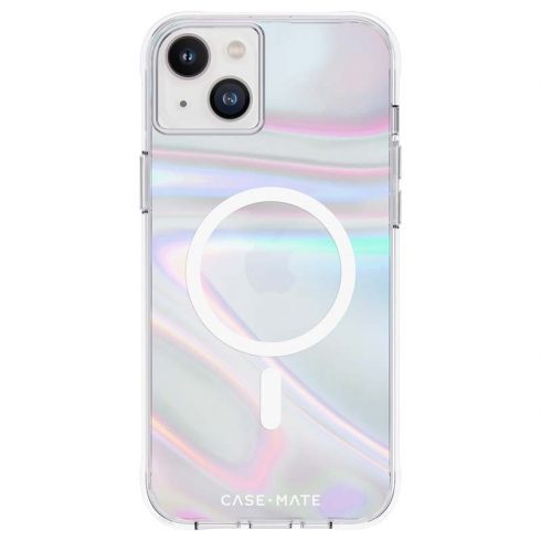 Case-Mate Soap Bubble MagSafe - ovitek za iPhone 14 Plus (Iridescent)