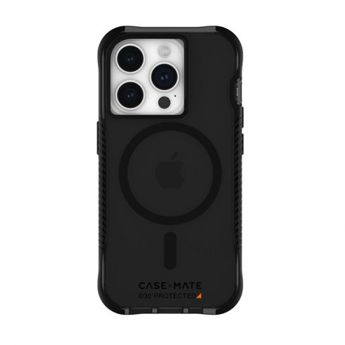 Case-Mate Tough Grip Plus D3O MagSafe - etui za iPhone 15 Pro (Smoke/Black)