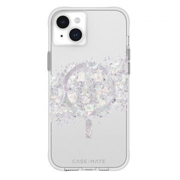   Case-Mate Karat MagSafe - ovitek za iPhone 15 Plus z Mother of Pearl (A Touch of Pearl)