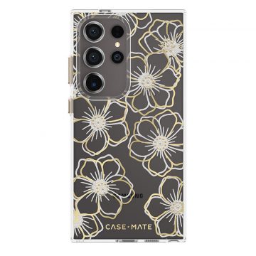   Case-Mate Floral Gems - etui za Samsung Galaxy S24 Ultra (zlat)