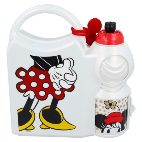 Minnie Mouse - Set škatle za malico in steklenice za vodo 400 ml