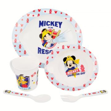   Mickey Mouse - Velik set posod za mikrovalovno pečico (5 kosov)