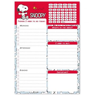 Snoopy - Koledar brez datuma / planer 54 strani