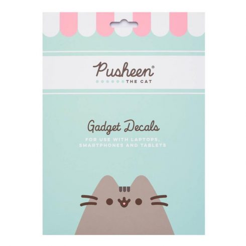 Pusheen - Komplet 16 nalepk za prenosnik/pametni telefon iz kolekcije Foodie