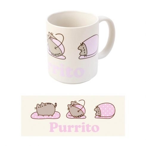 Pusheen - Keramična skodelica 350 ml Purrito