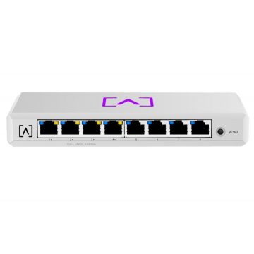   ALTA Switch 8 POE - 8x Gbit RJ45, 4x PoE 802.3at (PoE proračun 60 W)