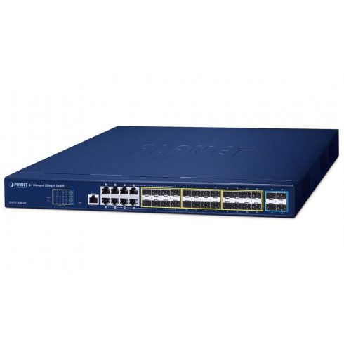 Stikalo Planet GS-6311-16S8C4XR L3, 8x1Gb combo, 16x1Gb SFP, 4x10Gb SFP+, 2x power-in