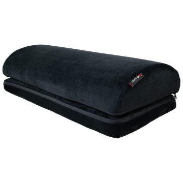   AROZZI Foot Rest Soft Fabric Velvet Black/ ergonomska blazina za noge/ žametno črna