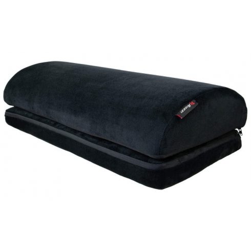 AROZZI Foot Rest Soft Fabric Velvet Black/ ergonomska blazina za noge/ žametno črna