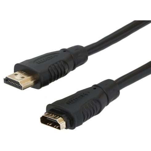 PremiumCord HDMI podaljšek/ HDMI-HDMI/ črn/ 5m