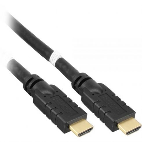 PremiumCord HDMI High Speed + Ethernet kabel/ pozlačeni konektorji/ 5m/ črn