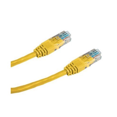 DATACOM Patch kabel UTP CAT5E 1m rumen