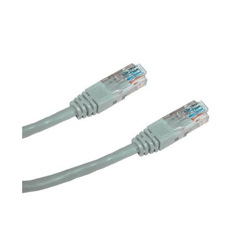 DATACOM Patch kabel UTP CAT5E 1m siv