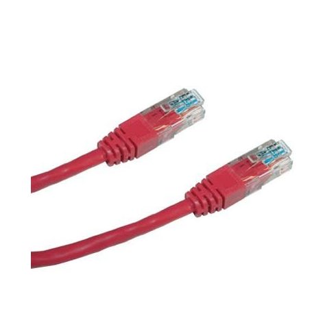 DATACOM Patch kabel UTP CAT5E 3m rdeč