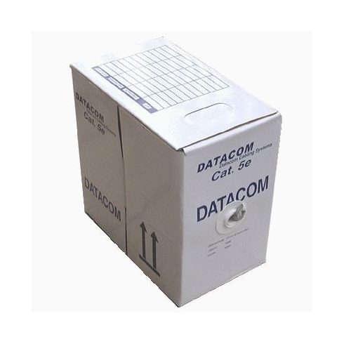 DATACOM kabel licna C5E UTP LS0H 305m siva škatla